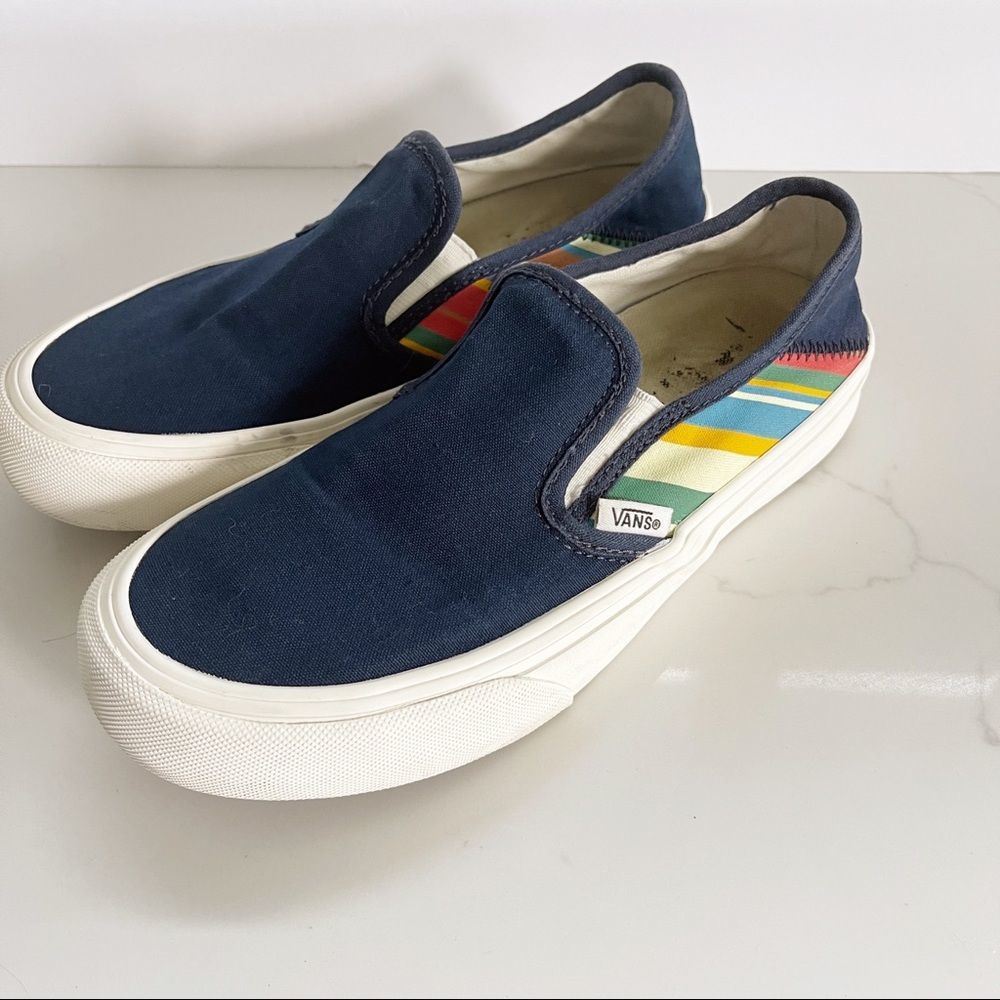 VANS Slip-On Sf Low Top Retro Stripes Canvas